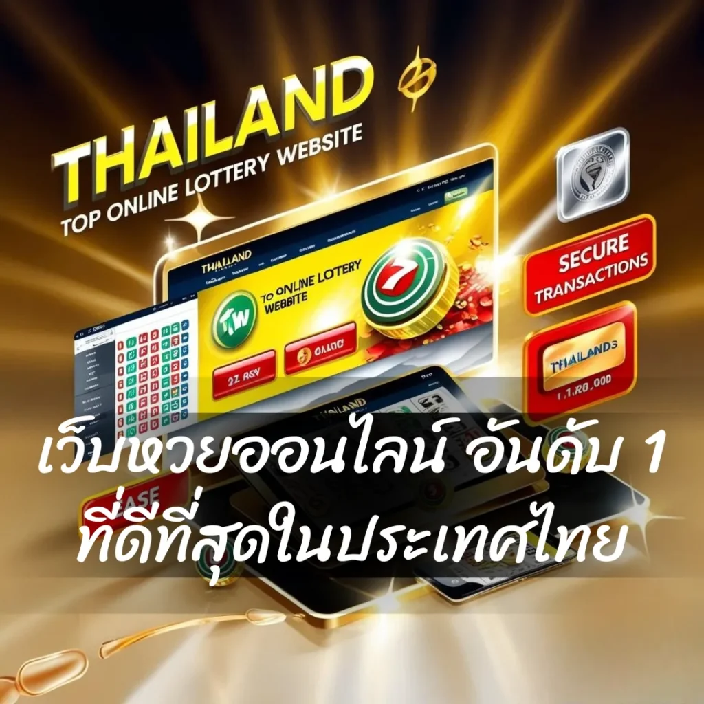 เว็บหวยออนไลน์ อันดับ 1 ที่ดีที่สุดในประเทศไทย